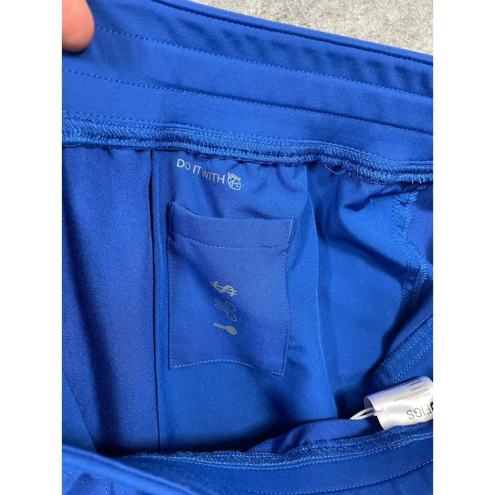 Figs Weston Jogger Scrub Pants Winning Blue Large New